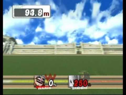 スマブラX ホムコン ワリオマン 1166.2m SSBB HRC Warioman 1166.2m