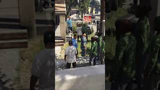 The Salvatruchas thought they owned this block #gta5 #modding #npc #ai #interactv
