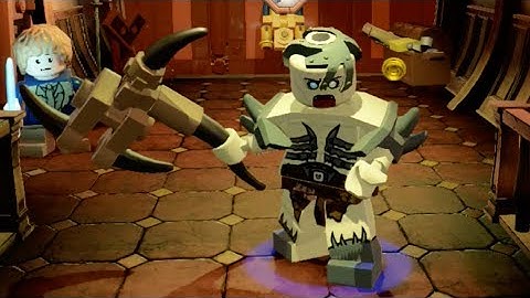 LEGO The Hobbit How to Unlock Bolg & Free Play Gameplay