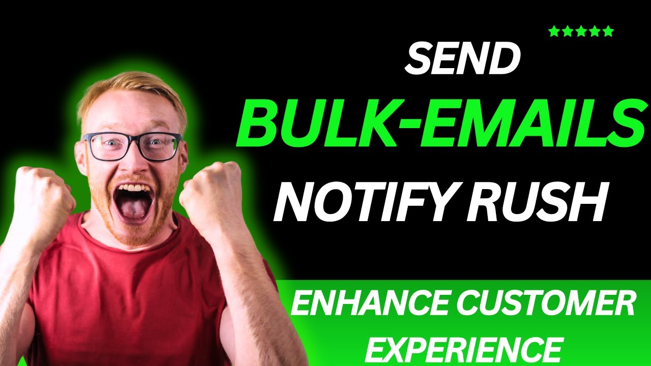 Notify Rush: The Shopify Bulk Email App to Enhance Customer Experience