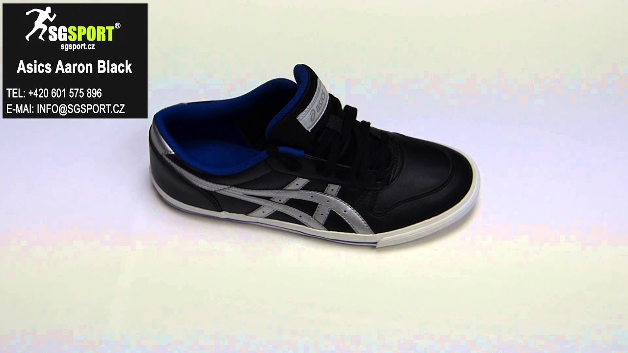 asics aaron black