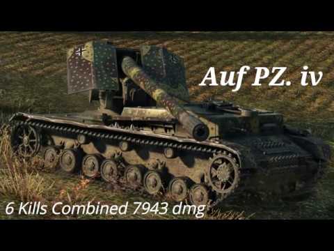 wot replay Waffenträger auf Pz. IV Ace Tanker