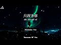 只因为你 Zhi Yin Wei Ni Nicholas Teo Because Of You Lyrics Translation 只因为你 Zhi Yin Wei Ni Nicholas Teo Because Of You Lyrics Translation