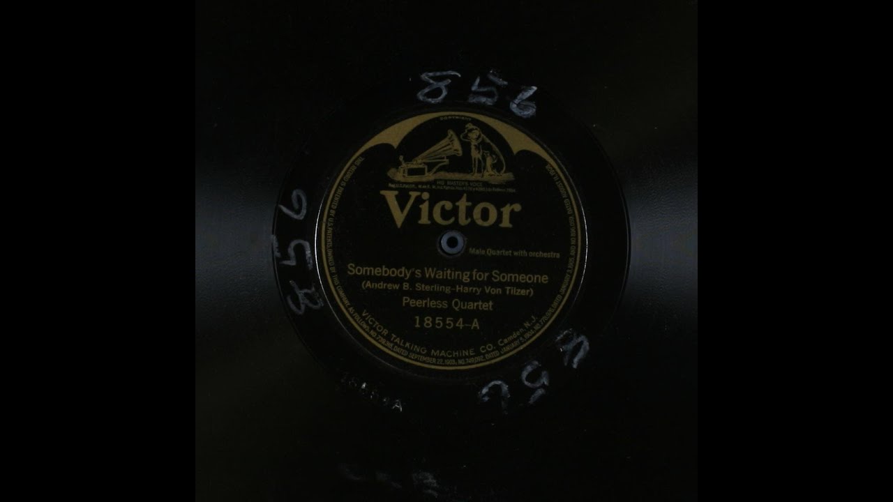 “Somebody’s Waiting for Someone” (Sterling, Tilzer) - Peerless Quartet 1919