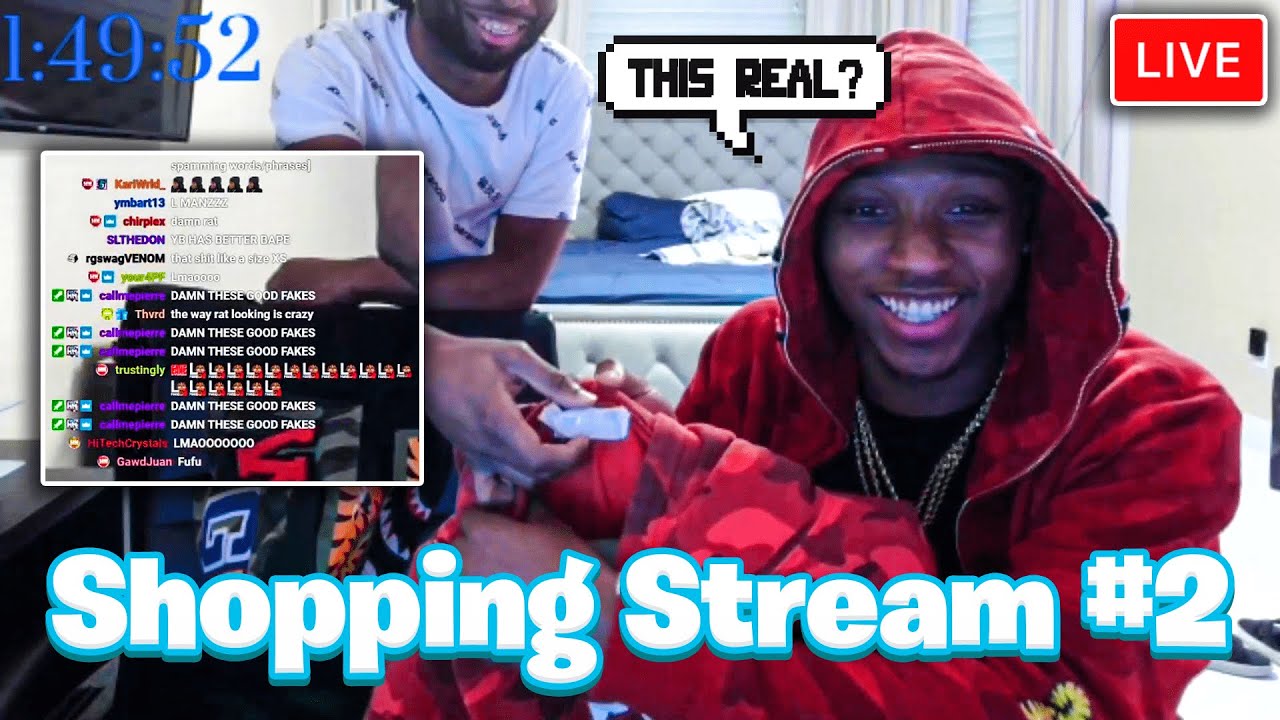 Annoying Gets ROASTED During Shopping Stream with Silky and Miles Brown, *FULL SHOPPING STREAM*👕👟💧
