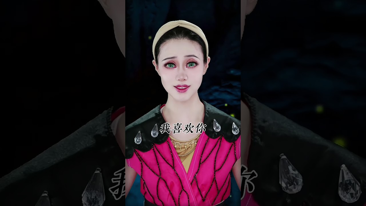妳的心像水晶壹樣透亮，我喜歡妳~#葫蘆娃#小蝴蝶#cosplay #shorts