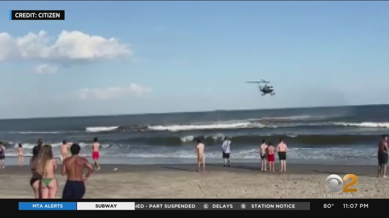 2 dead, 3 others rescued in waters off Rockaway Beach YouTube