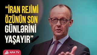 Almaniya Kansleri İrandakı Rejimdən Danışdı Apa Tv