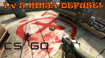 CS:GO Clips - 1v5 Ninja Defuse!