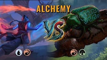 MTG Alchemy - Izzet Control by CunicoliGoblin VS Gruul Aggro by Xelord