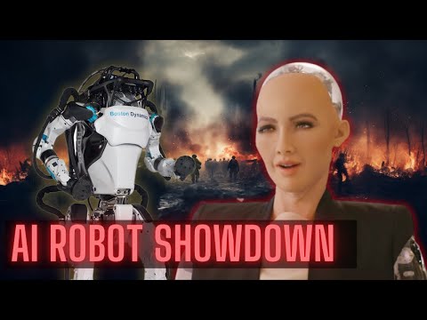 Humanoid Robot War: Hanson Robotics Sophia Vs Boston Dynamics Atlas