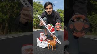 Rc Santa Claus Sleight And Reindeer Gift