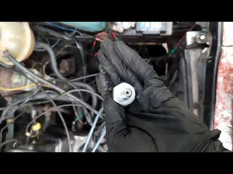 Замена датчика давления масла golf 2