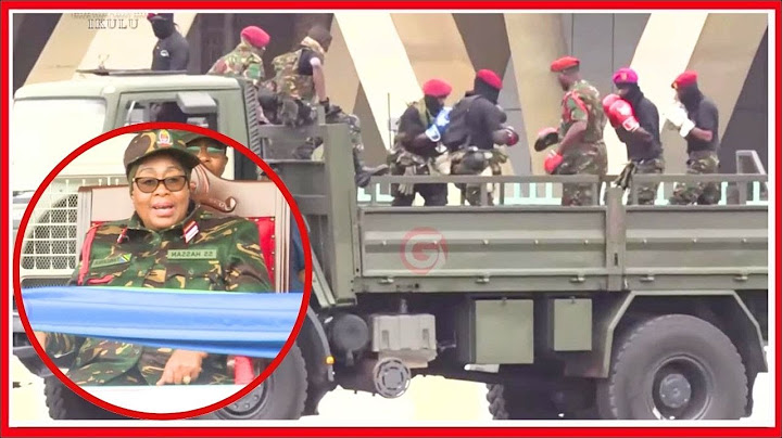 MAKOMANDOO wa JWTZ WAPIGANA MBELE ya RAIS SAMIA na JENERALI MKUNDA JUU ya GARI LA LIKITEMBEA...