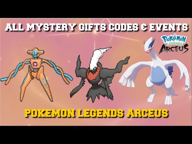 Regigigas Mystery Gift Announced For Pokemon Legends Arceus And