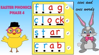 Easter Phonics - Phase 4 - cvcc and ccvc words - Easter Egg Factory by Learning with Lisa 327 views 2 years ago 9 minutes, 16 seconds