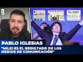 Pablo Iglesias, ex vicepresidente de España: "Milei es el resultado de los medios de comunicación"