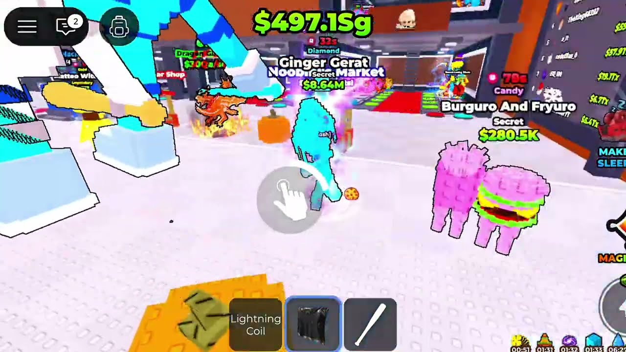 Brainrot Secretnya gokill parah!, admin abuse don't wake the spooky Brainrot