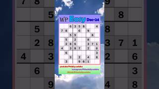 The Washington Post Daily #Sudoku 2025-12-24 Easy #puzzle #games #education #braingames screenshot 4