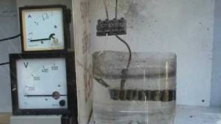 Capacitor Cracker 10 x 470 uF on 170 Volts 50 Hz