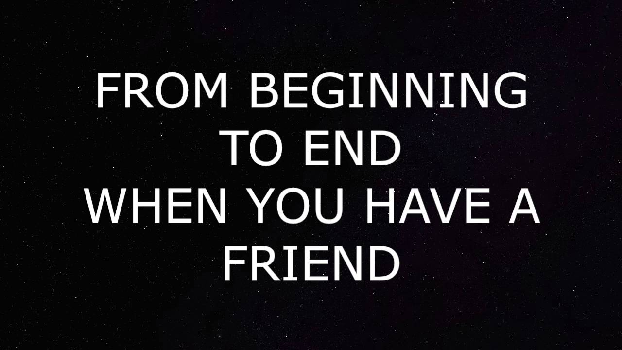 Gift Of A Friend Lyrics Demi Lovato - Gift of A Friend Lyrics - YouTube