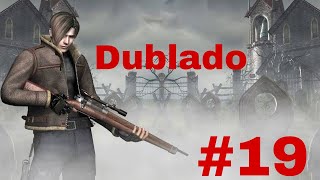 Resident Evil 4 (Dublado) Aethersx2 Parte -  19 - Lutando contra o Coisa !! Servo de Salazar??