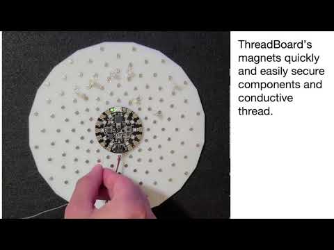 Video: The ThreadBoard (versione non stampata in 3D): scheda di prototipazione rapida e-textile: 4 passaggi (con immagini)