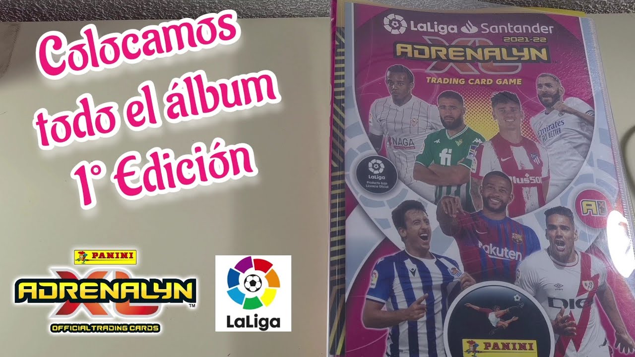 👍 ÁLBUM COMPLETO 👍 Adrenalyn XL 2021-22 Liga Santander Panini Primera  Edición - CROLOMOLO 