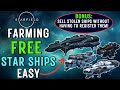 Starfield FARM FREE STAR SHIPS Easy Method (BONUS: How to Sell Unregistered Ship)