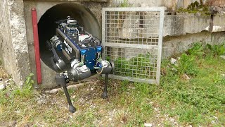 Perceptive Whole Body Planning For Multi-Legged Robots In Confined Spaces