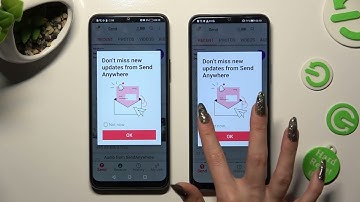 Transfer Files from an Android Device to HONOR X6 / Send Anywhere App