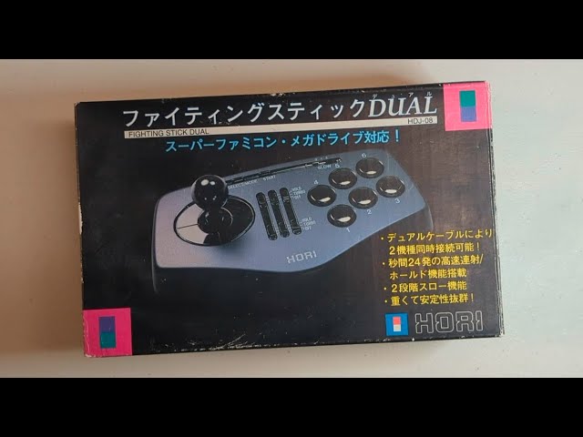 Unboxing: Hori Fighting Stick Dual | Super Nintendo | Sega Genesis