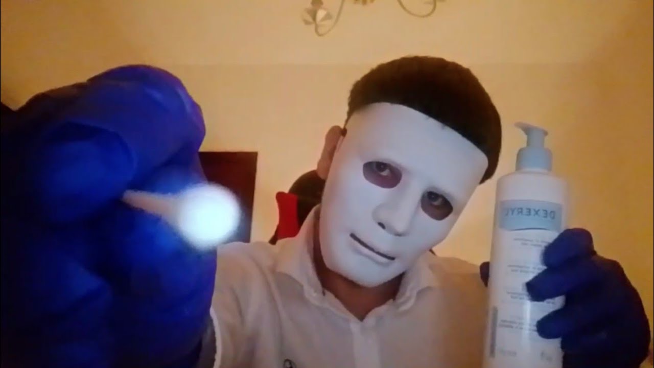 ASMR - MASAJE FACIAL RELAJANTE - Roleplay Español 