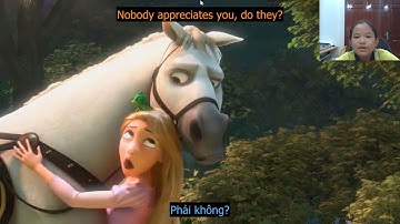 Lồng tiếng đoạn phim Công chúa tóc mây (DIEP)