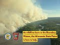 Minnesota State Patrol wildfire response
