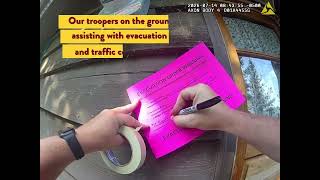 Minnesota State Patrol wildfire response