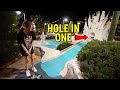 The Ultimate Nighttime Mini Golf Course - So Many Holes in One!