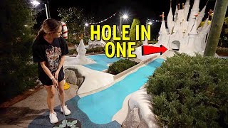 Athlete Statistics The Ultimate Nighttime Mini Golf Course - So Many Holes in One!
