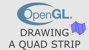 OpenGL Tutorial 14 - Drawing A Quad Strip