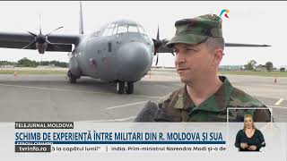 Schimb de experiență între militarii din R. Moldova și SUA