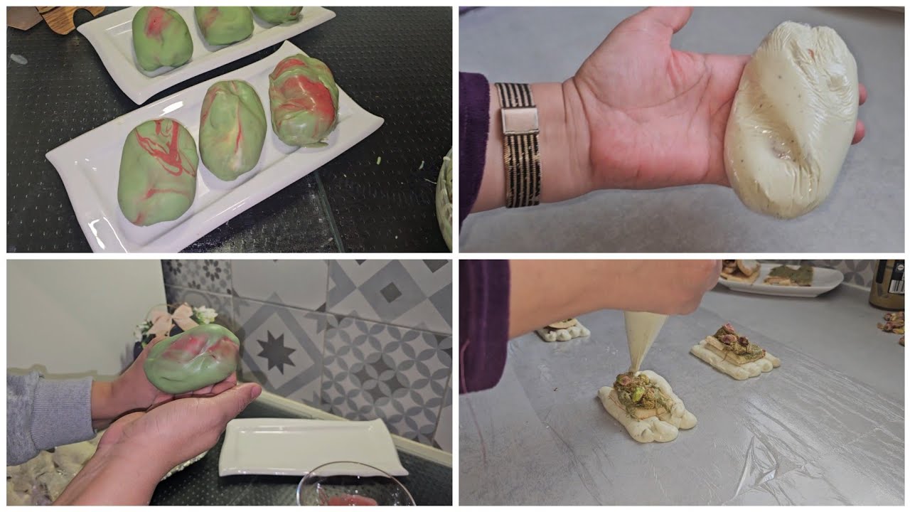 trompe lœil pistache /ترومبلاي بيسطاش