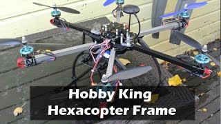 Hobby King Hexacopter Frame Overview APM 2 6 with Telemetry