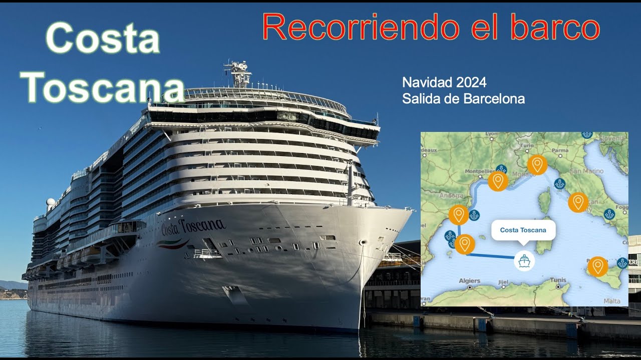 Crucero Costa Toscana 2024