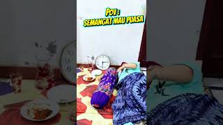 Semangat mau puasa tp gagal sahur 🫢🙈🤪 #comedy #shortsviral #shorts  #videolucu #videoviral