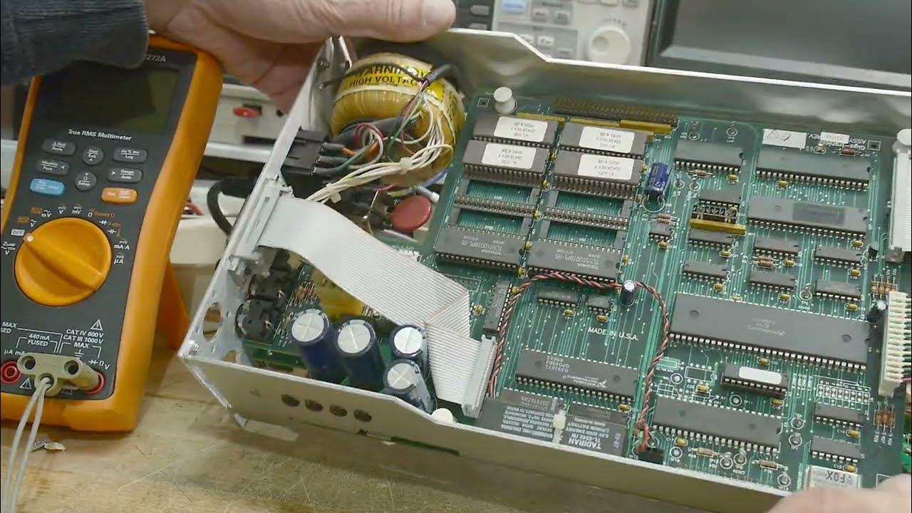 1433 Gigatronics 8542C Microwave Power Meter (part 1 of 2) YouTube