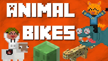 Animal Bikes ReModShowoff - Slimes and Ocelots! - 1.6.4 Minecraft