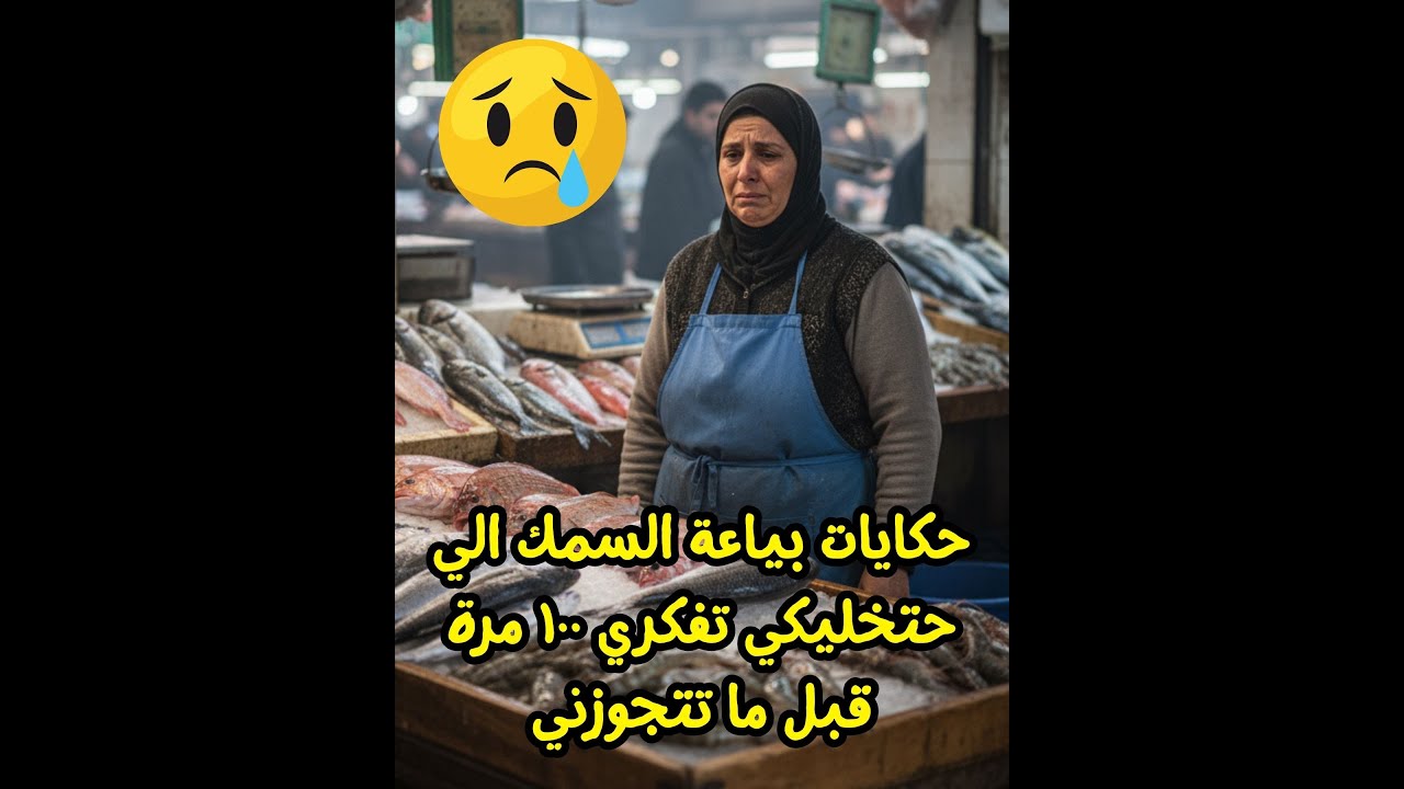 حكايات بياعة السمك الي حتخليكي تفكري ١٠٠ مرة قبل ما تتجوزني بعد ما عمل فيها ...