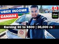 Uber eats income canada 2024  0 to 500
