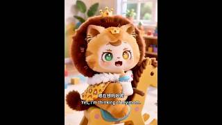 This little lion on his first day of kindergarten #metalovecode #poptoy #arttoy