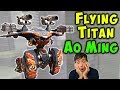 NEW Flying TITAN Robot AO MING Gameplay - War Robots Test Server WR